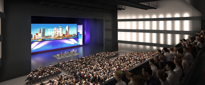 First Driven Pile Rotterdam Ahoy Convention Centre and RTM Stage