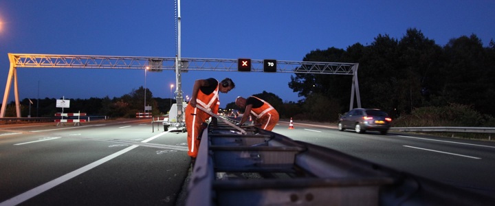 Major road maintenance is progressing well