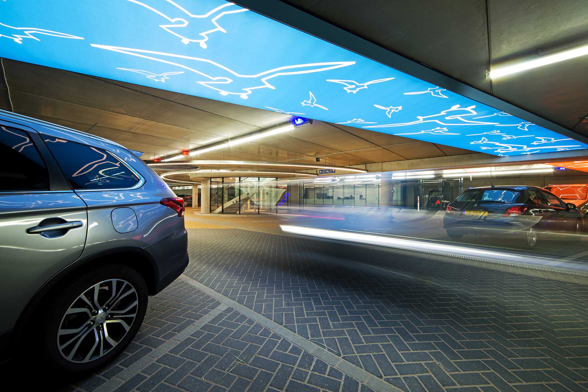 Parking garage Katwijk aan Zee Special design Ballast Nedam