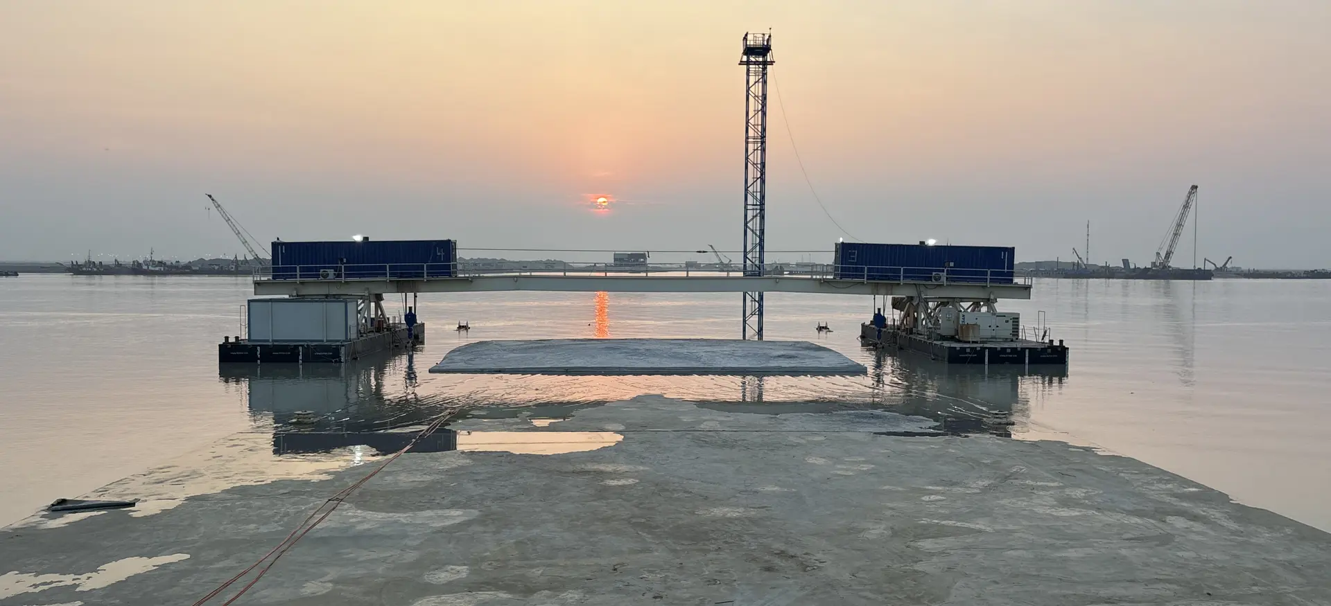 Afzinktunnel Basra, Irak