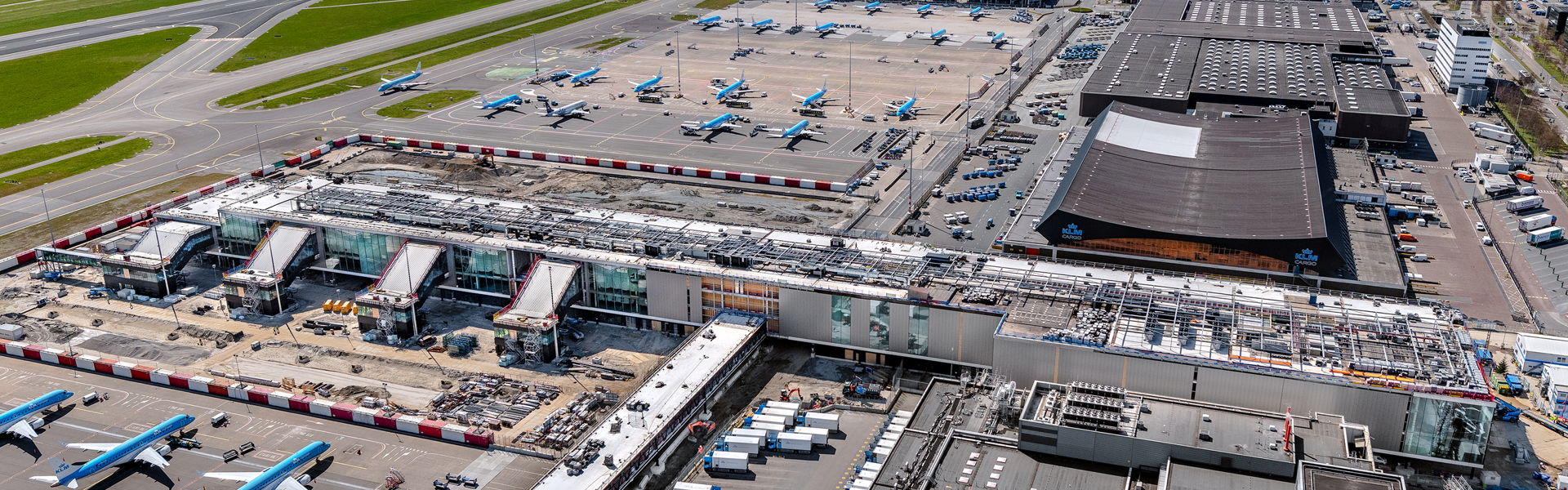 Collaboration Ballast Nedam Tav And Schiphol Group Ends At A Pier